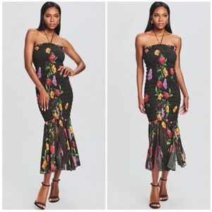 Charo Ruiz Ibiza Cala Long Dress Black Bonita